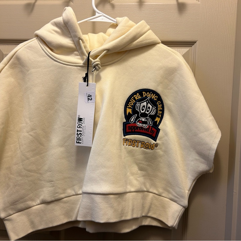 First Row Cream Women's Sweater - Picture 4 of 7
